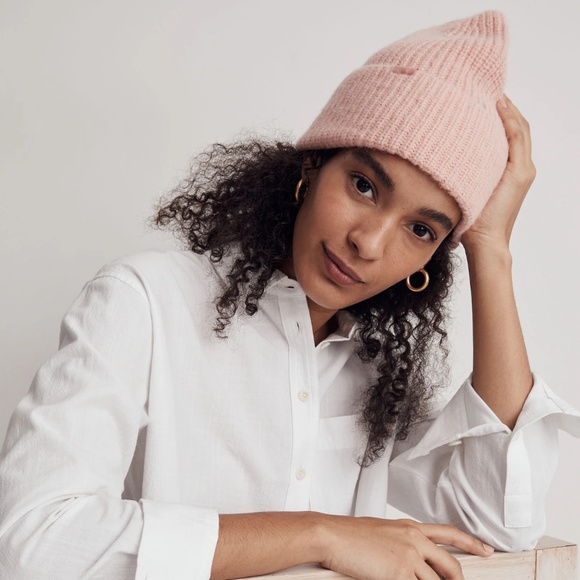 Madewell Beanie Alpaca-Blend Cuffed (New, Without Tag) - Picture 2 of 10